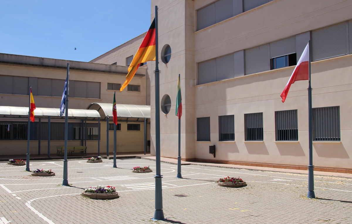 Foto Biblioteca M Navarro banderas Biblioteca M Navarro-4