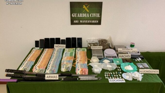 Once-detenidos-en-La-Solana-y-Manzanares-por-trafico-de-drogas