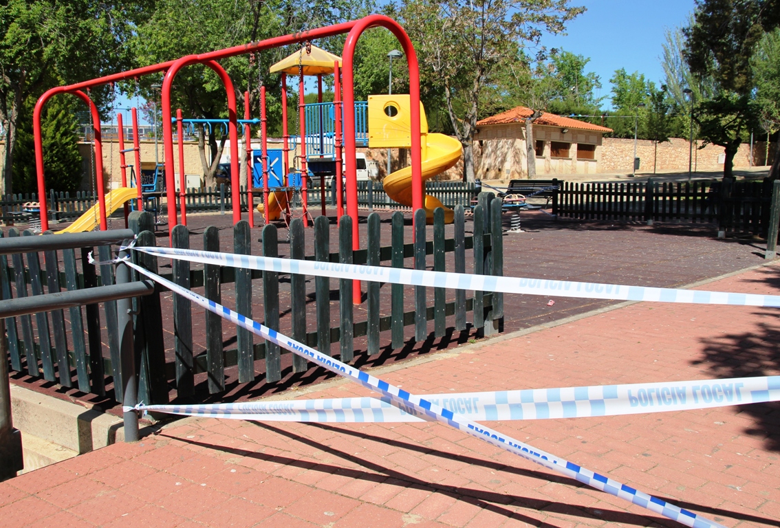 -Zona infantil clausurada