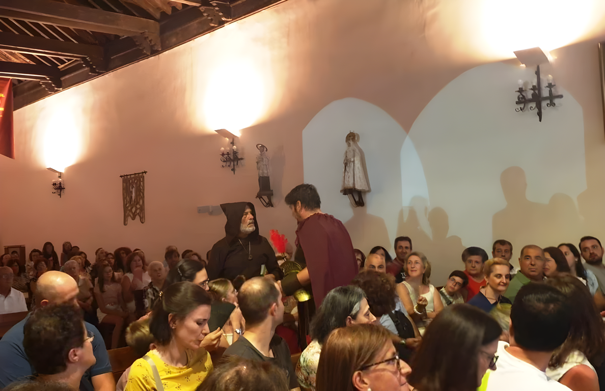-Diálogo teatral en la ermita de San Sebastián