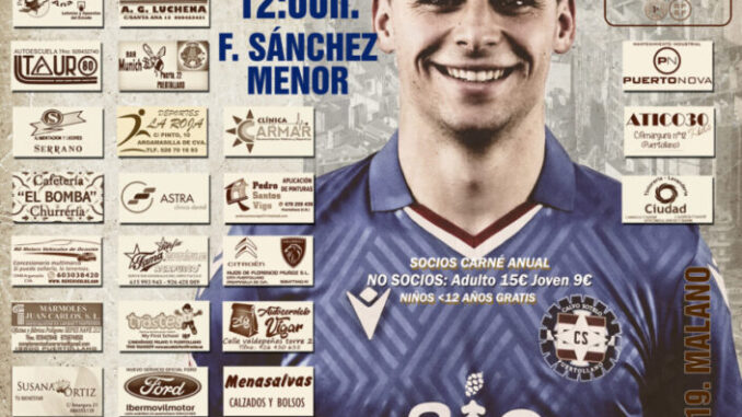 Cartel-anunciador-Calvo-Sotelo-Puertollano-C.F.-–-Manzanares-C.F