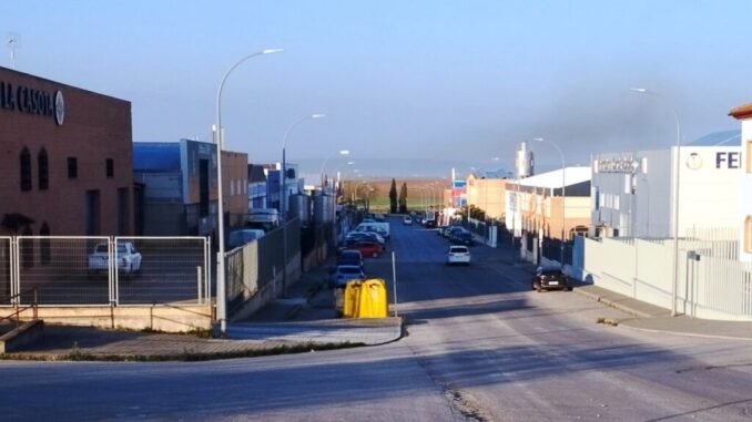 El-incendio-en-un-transformador-dejo-varias-horas-sin-luz-al-poligono-industrial