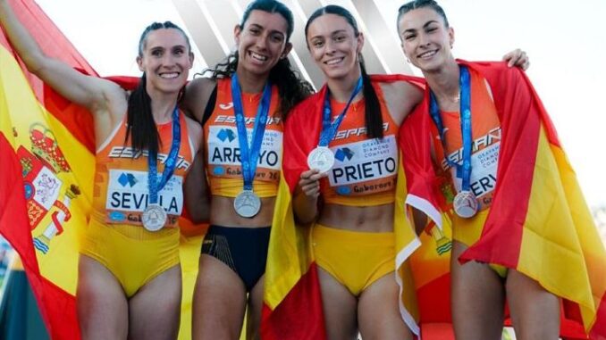 Paula-Sevilla-sigue-‘volando-con-Espana-nueva-plata-en-el-mundial-de-relevos
