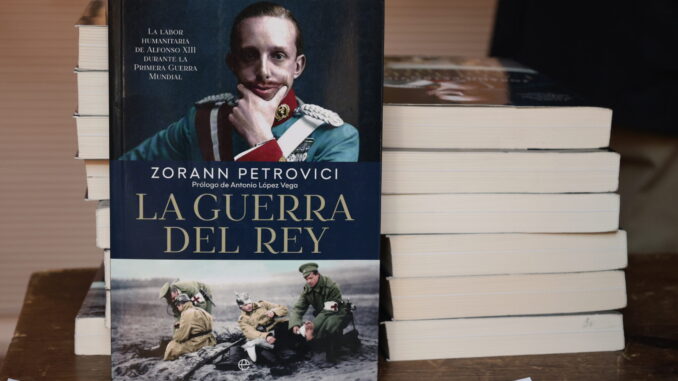 Zorann-Petrovici-presenta-en-Alcazar-La-Guerra-del-Rey-un-libro-sobre-la-labor-humanitaria-de-Espana-en-la-Gran-Guerra