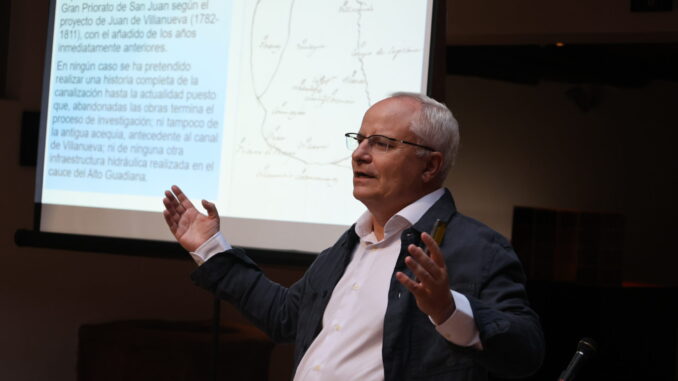 Bernardo-Sevillano-presenta-en-Alcazar-de-San-Juan-un-estudio-sobre-el-Canal-del-Gran-Prior-y-la-obra-de-Juan-de-Villanueva
