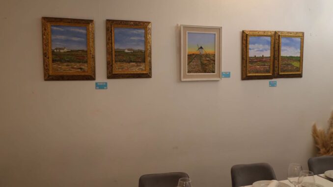 Paco-Beamud-inaugura-en-La-Quinteria-su-primera-exposicion-con-una-treintena-de-paisajes-alcazarenos